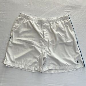 Vintage Ralph Lauren White Athletic Shorts